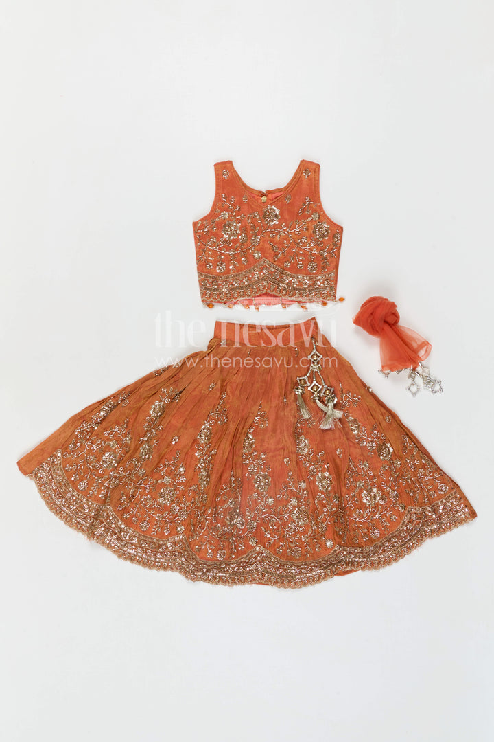 Girls Lehenga Choli for Festive Functions and Family Celebrations