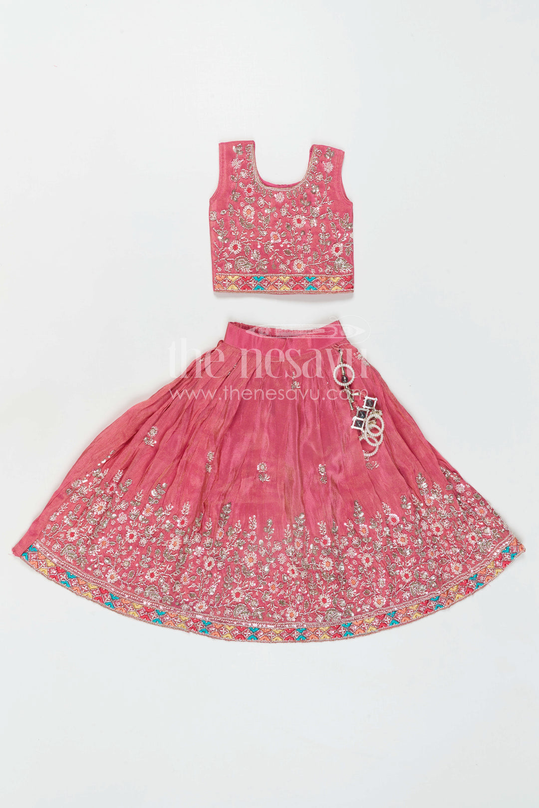 Girls Lehenga Choli for Birthday Parties and Festive Gatherings