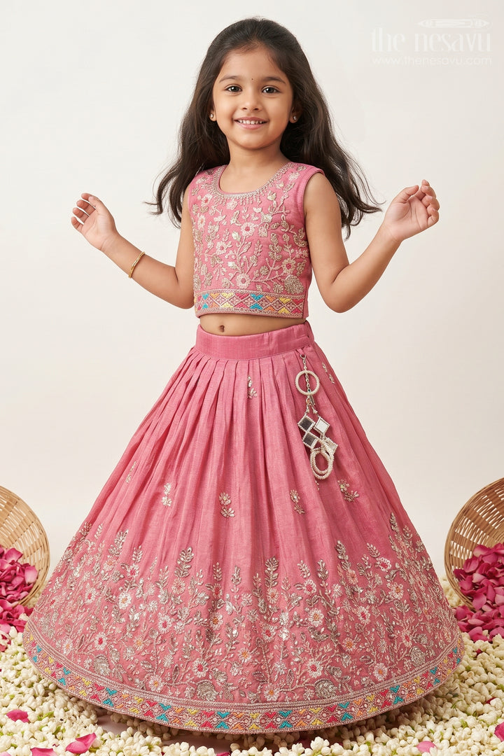 Girls Lehenga Choli for Birthday Parties and Festive Gatherings