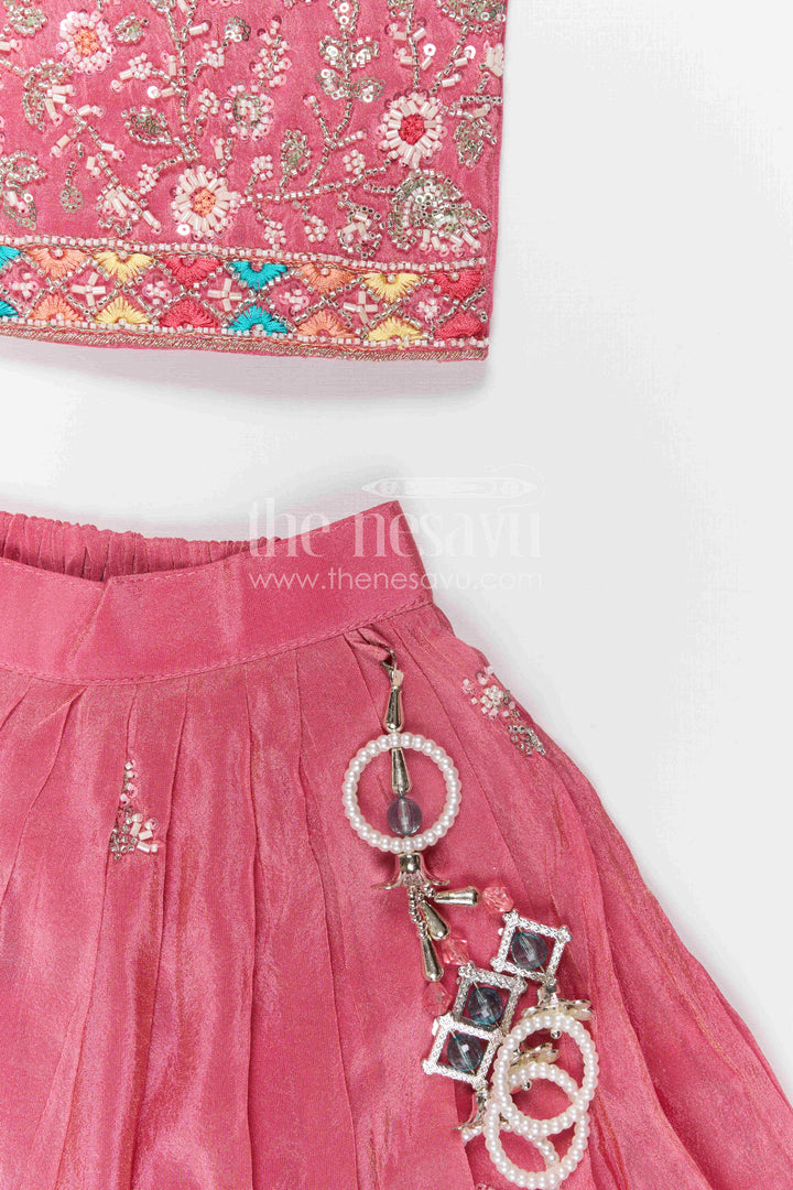 Girls Lehenga Choli for Birthday Parties and Festive Gatherings