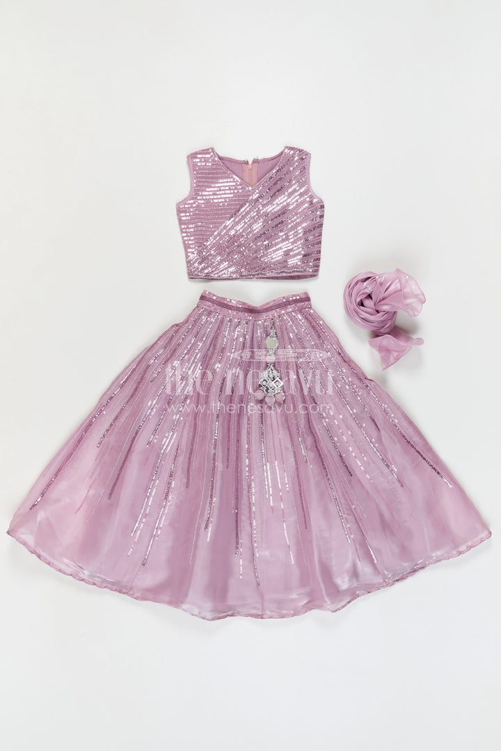 Girls Lehenga Choli for Temple Visits and Festive Celebrations