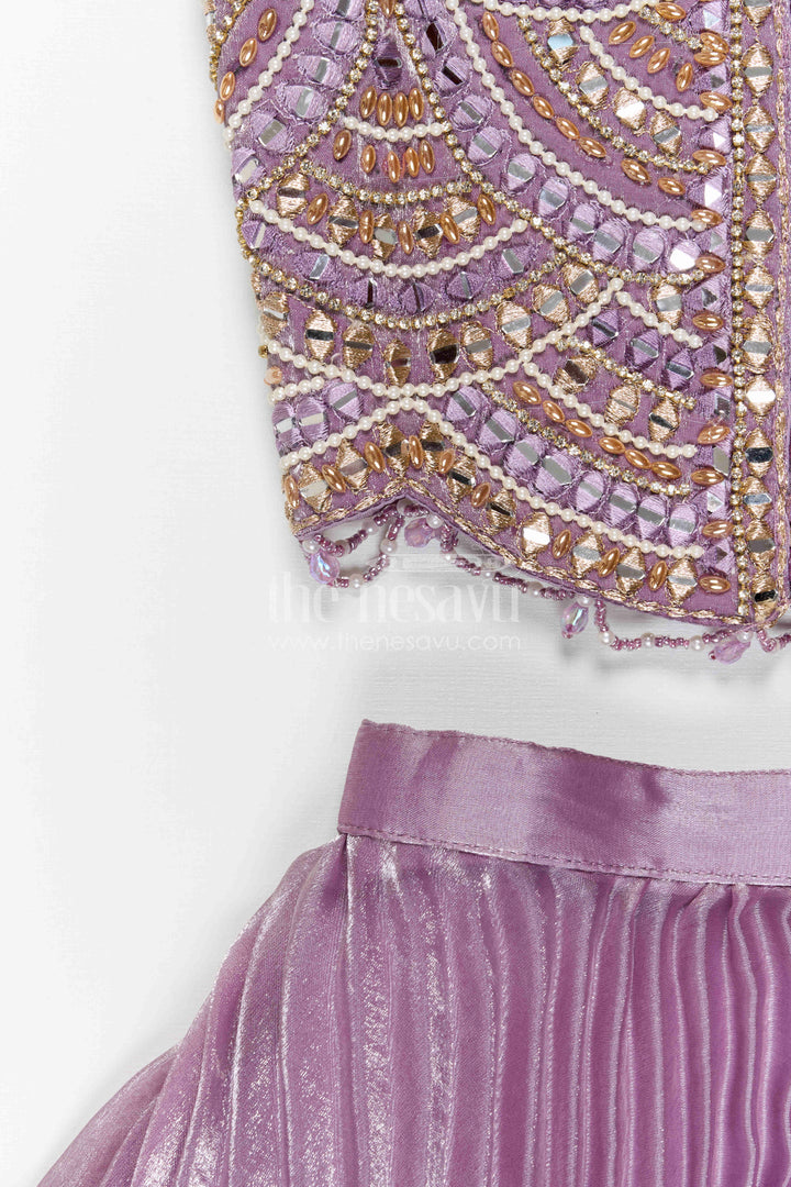 Girls Lehenga Choli for Festive Occasions and Temple Visits