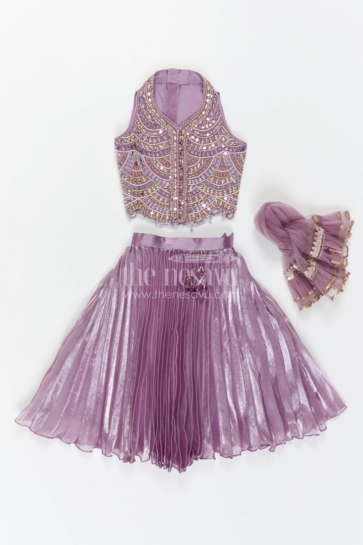 Girls Lehenga Choli for Festive Occasions and Temple Visits
