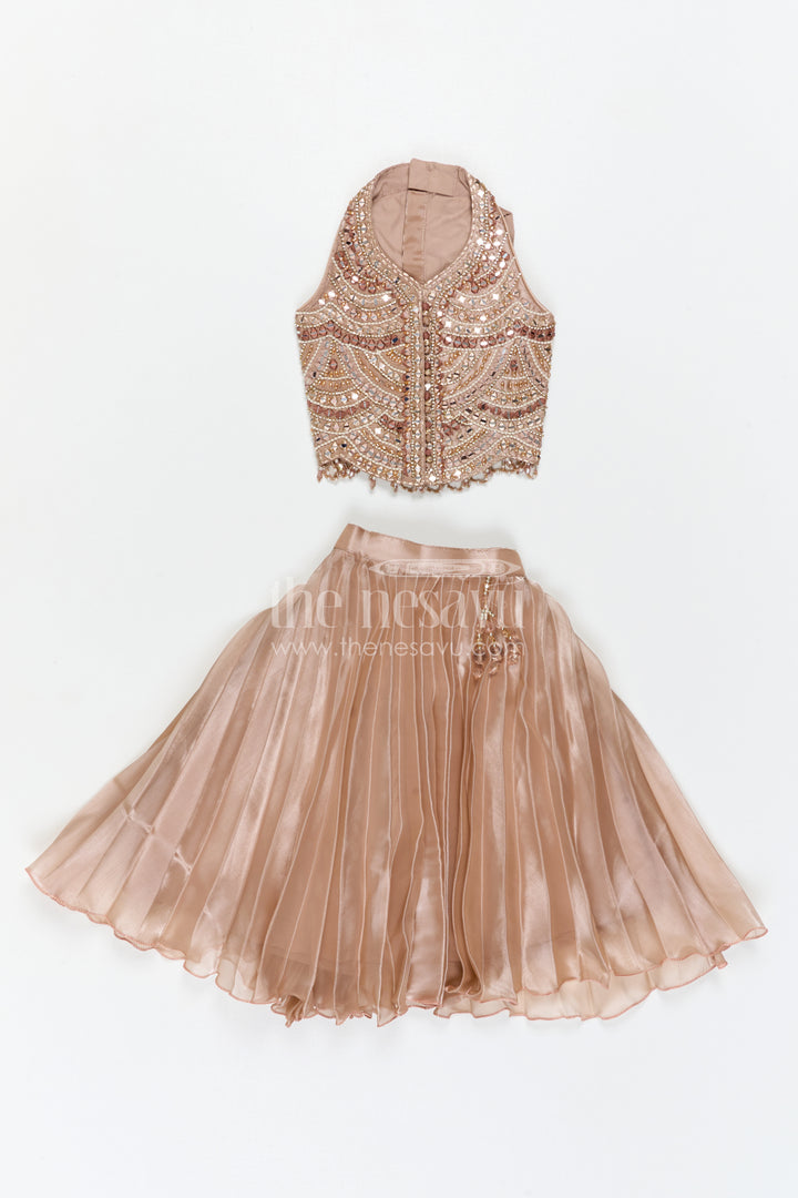 Girls Lehenga Choli for Weddings and Temple Functions