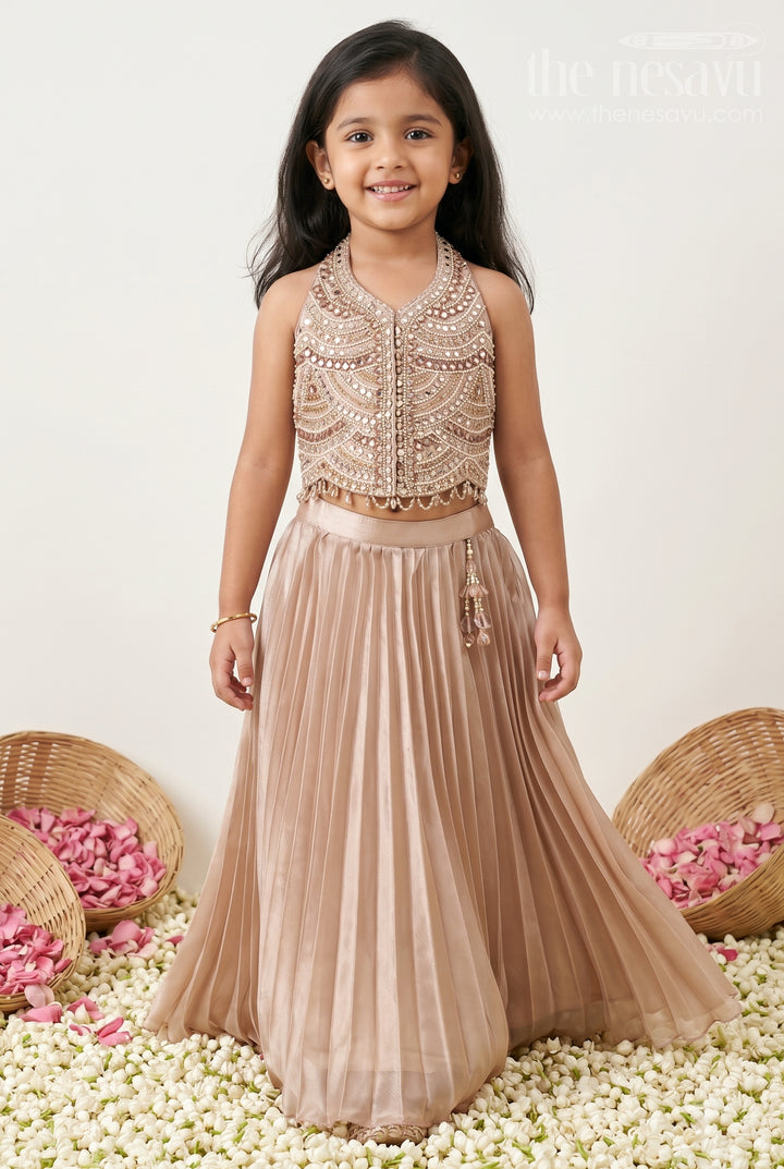 Girls Lehenga Choli for Weddings and Temple Functions