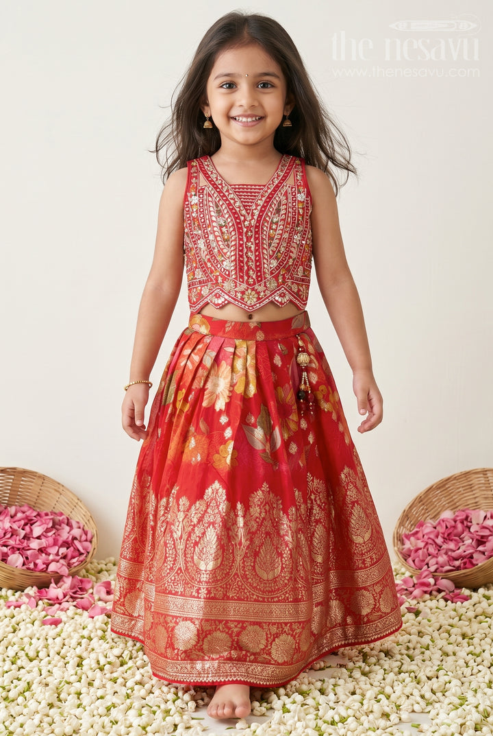 Girls Lehenga Choli for Festive Wear and Traditional Occasions