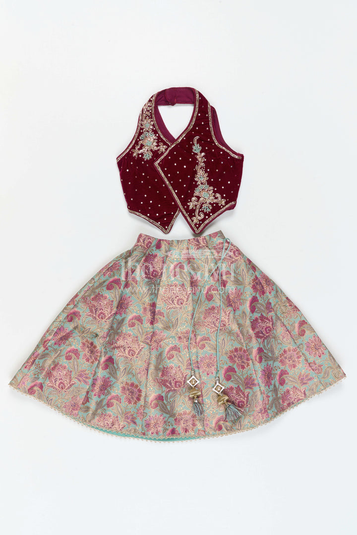Girls Lehenga Outfit for Festive Weddings and Family Celebrations