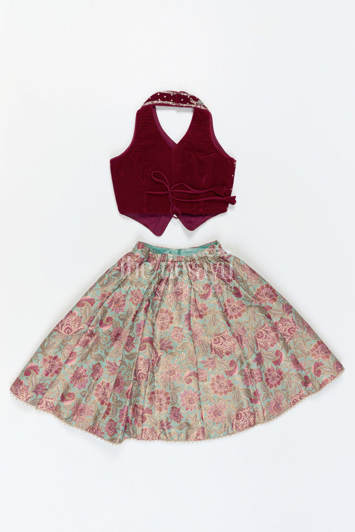 Girls Lehenga Outfit for Festive Weddings and Family Celebrations