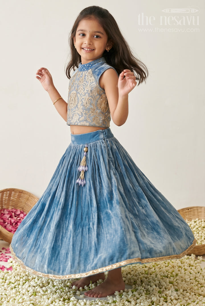Girls Lehenga Choli for Wedding Receptions and Festive Evenings