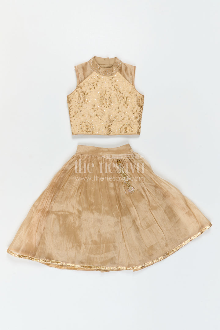 Girls Festive Lehenga Outfit for Weddings and Traditional Celebrations