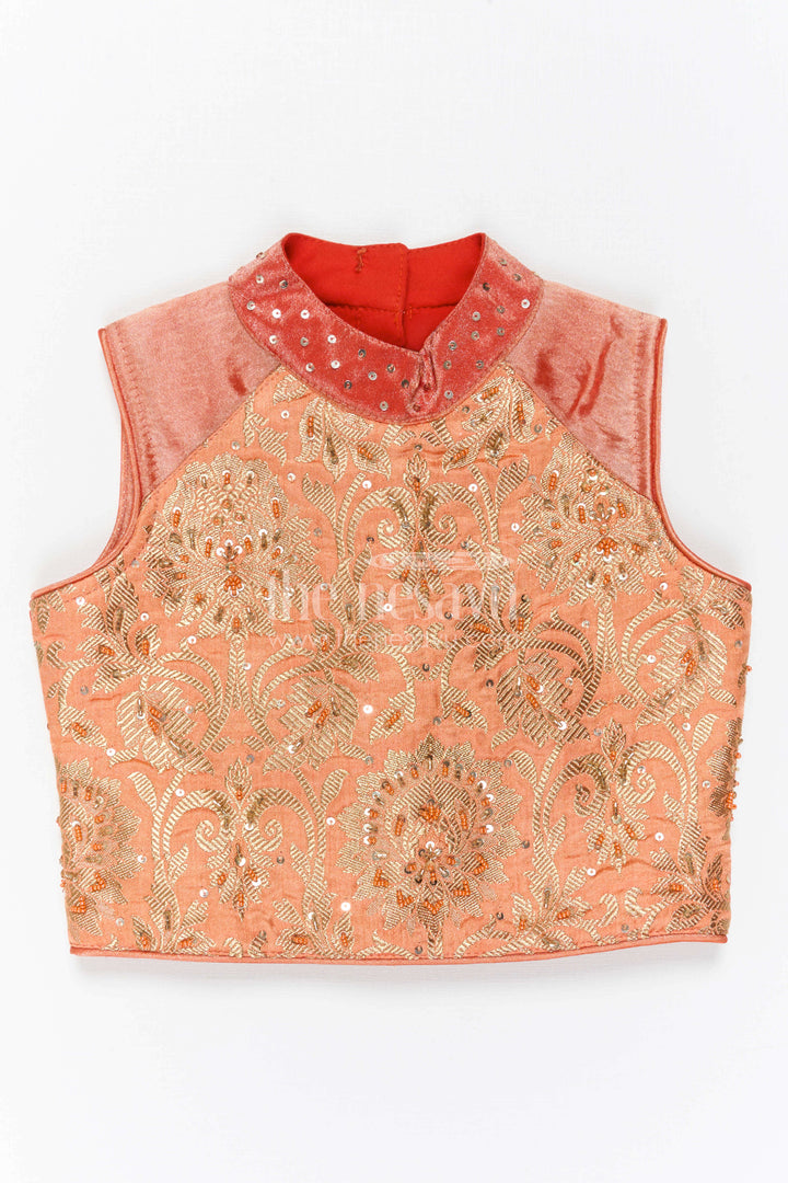 Girls Traditional Lehenga Set for Festive Functions and Celebrations