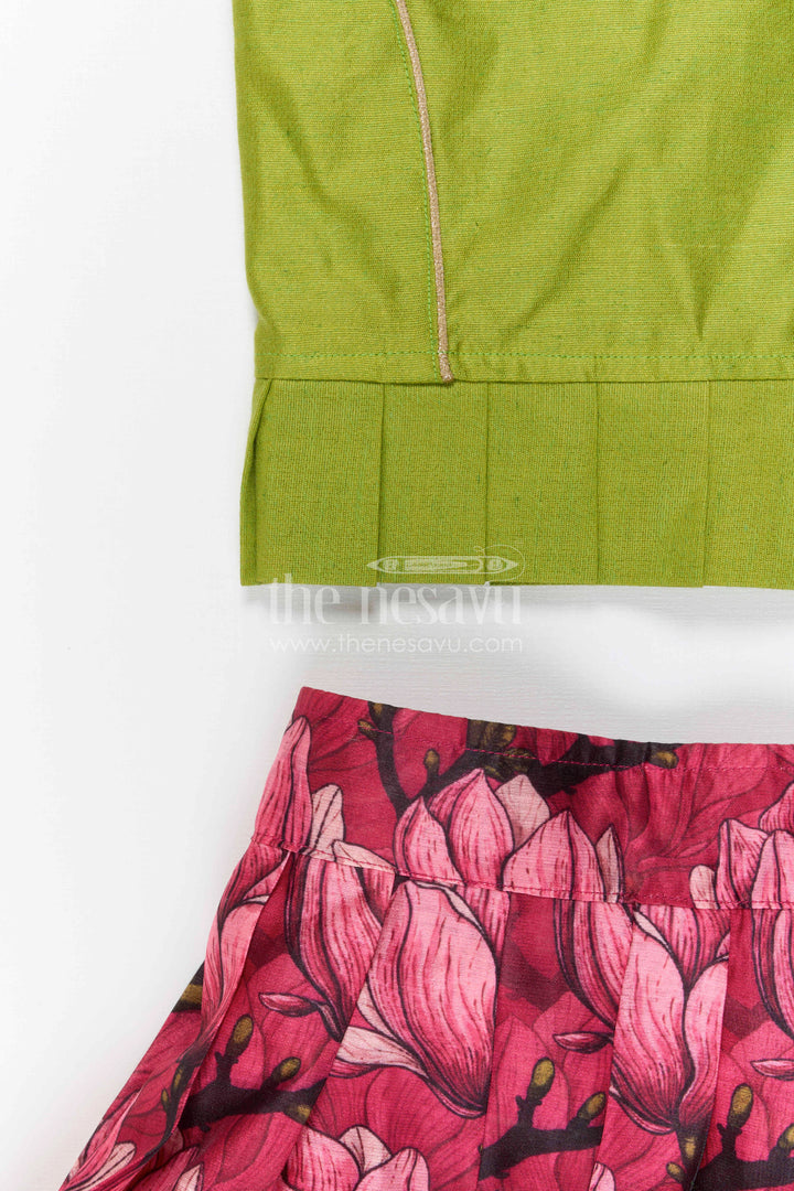 Girls Lehenga Choli Set for Festive Dance Celebrations