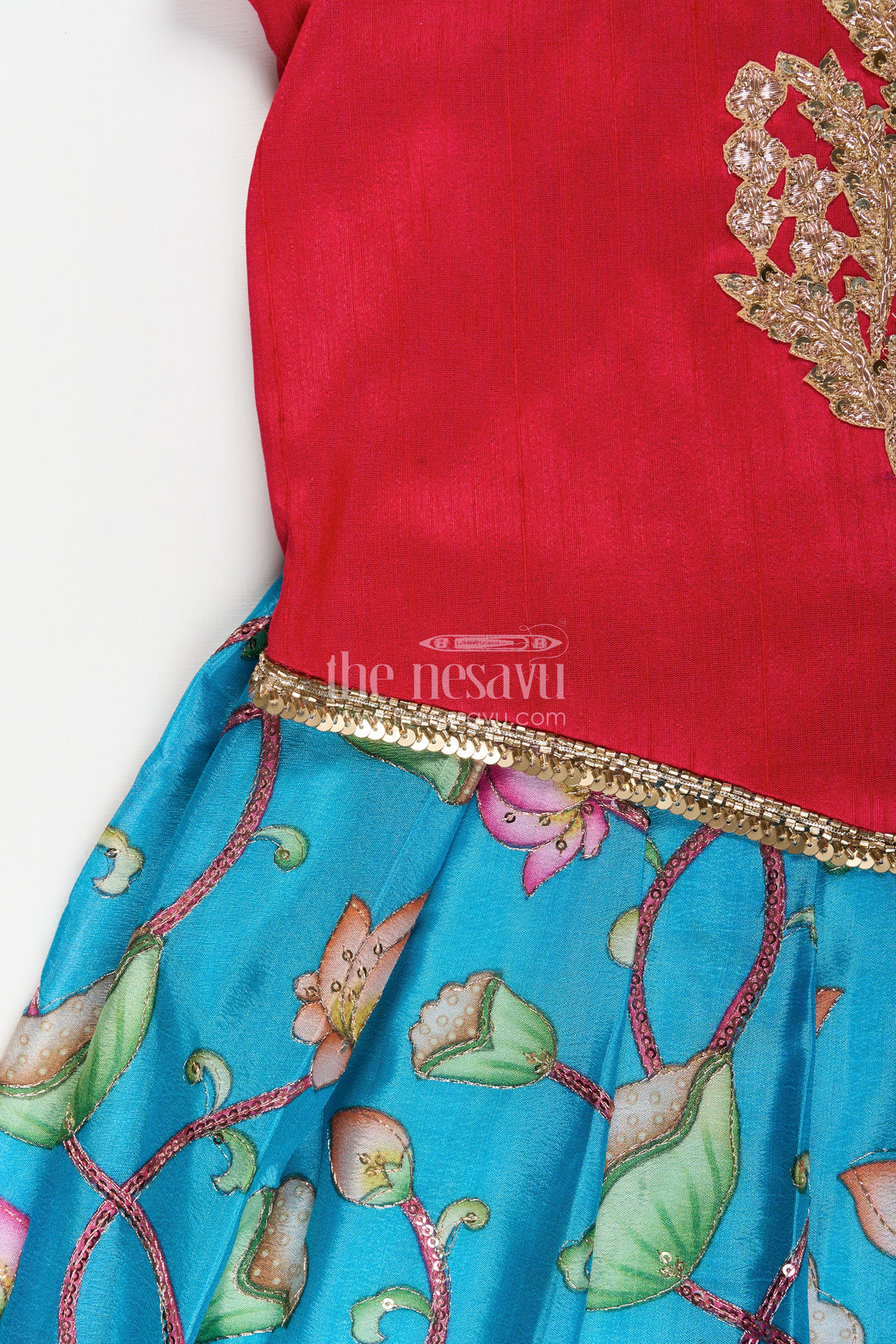 Toddler Pattu Pavadai for Weddings and Traditional Functions