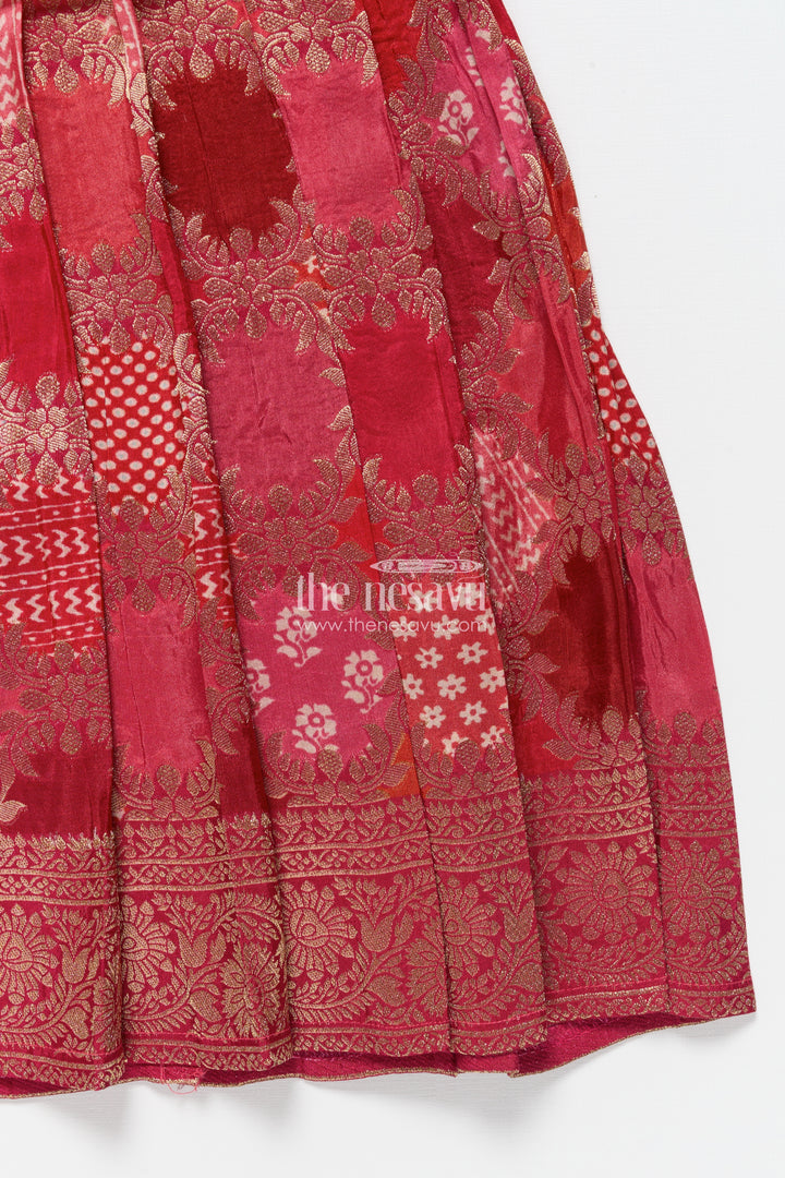 Festive Pattu Pavadai for Baby Girls for Weddings and Naming Ceremonies