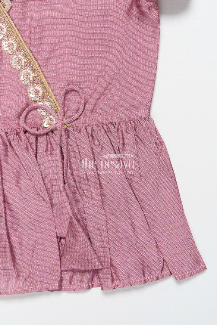 Pattu Pavadai for Baby Girls for Naming Ceremony and Family Functions