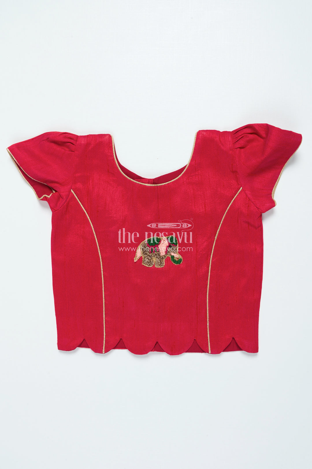 Pattu Pavadai for Toddler Girls for Traditional Festivals and Photoshoots