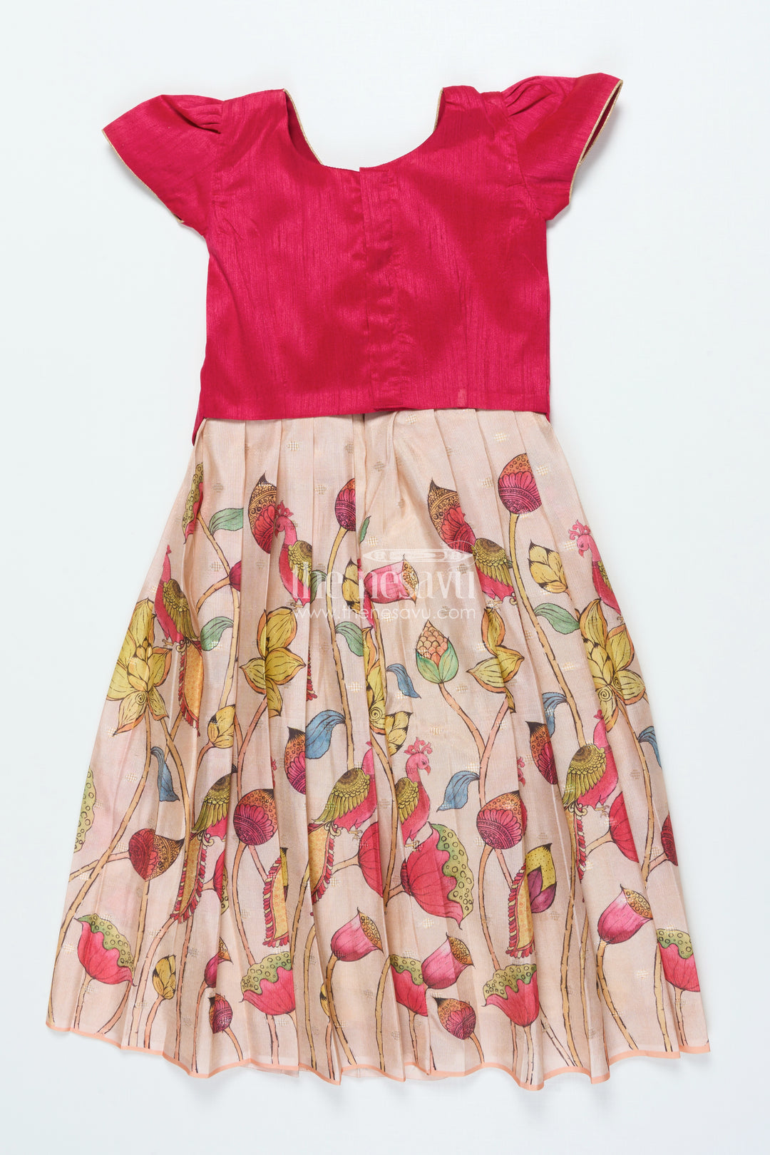 Traditional Pattu Pavadai for Baby Girls for Festive Wear and Gifting