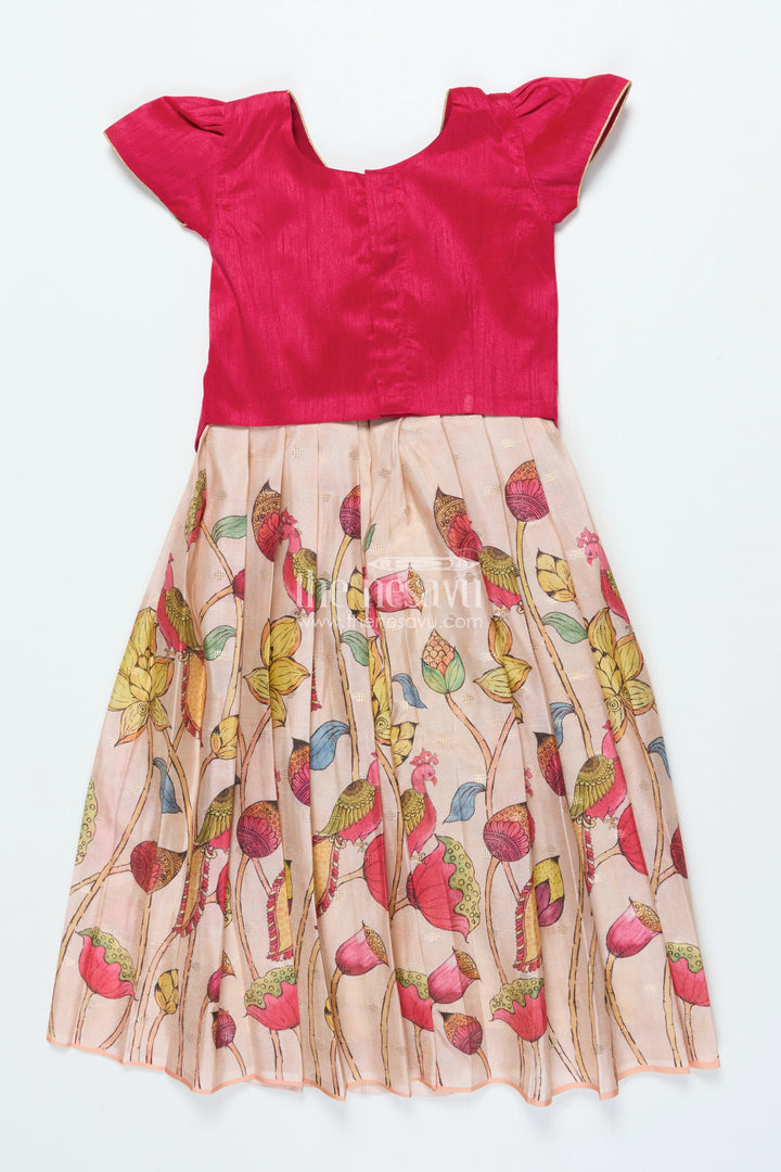 Traditional Pattu Pavadai for Baby Girls for Festive Wear and Gifting