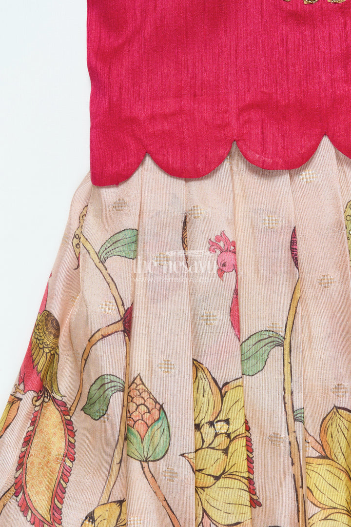 Traditional Pattu Pavadai for Baby Girls for Festive Wear and Gifting
