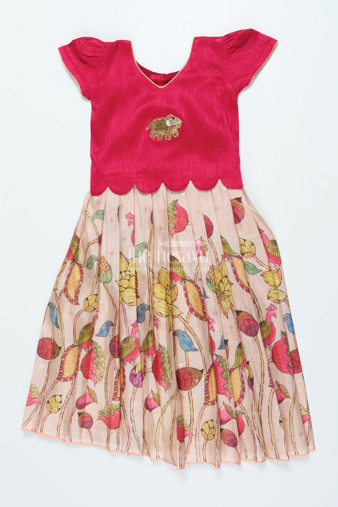 Traditional Pattu Pavadai for Baby Girls for Festive Wear and Gifting