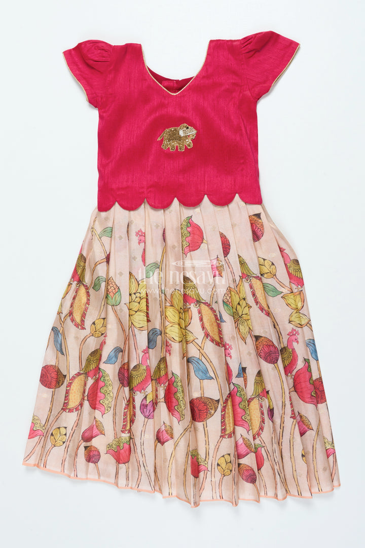 Traditional Pattu Pavadai for Baby Girls for Festive Wear and Gifting