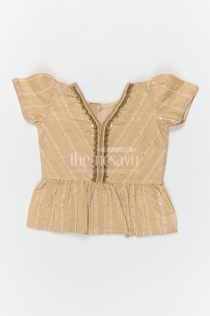 Baby Girl Pattu Pavadai for Weddings and Festive Occasions