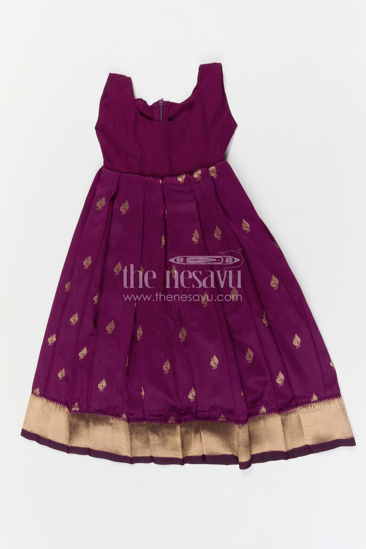Baby Girl Pattu Pavadai for Weddings and Festive Occasions