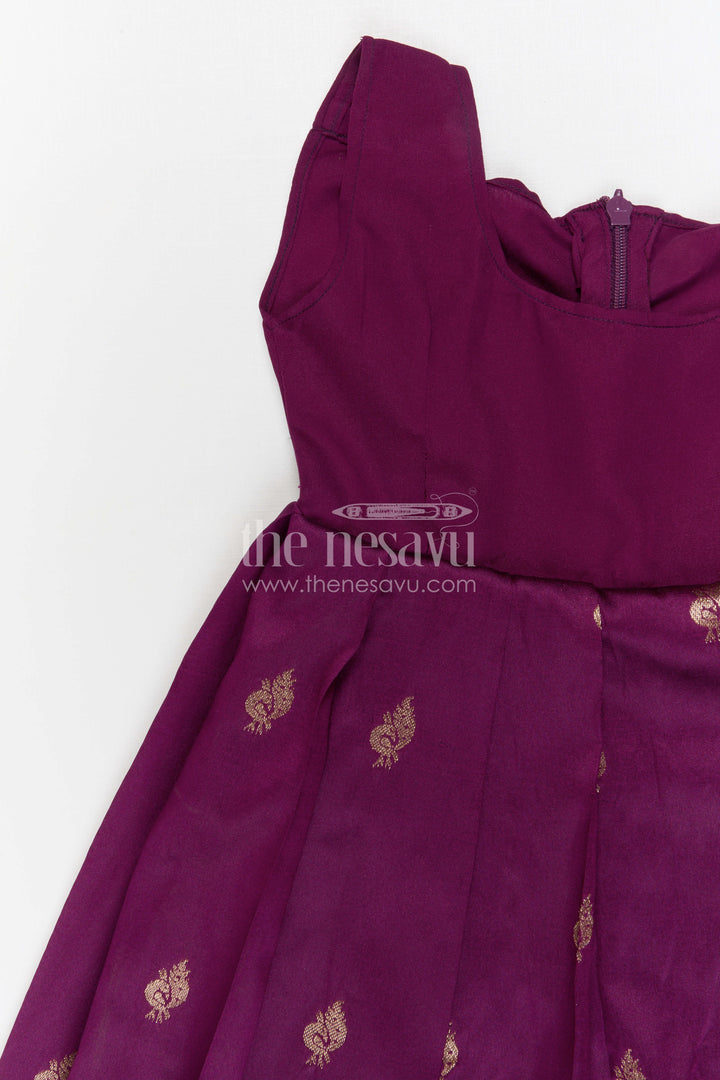 Baby Girl Pattu Pavadai for Weddings and Festive Occasions