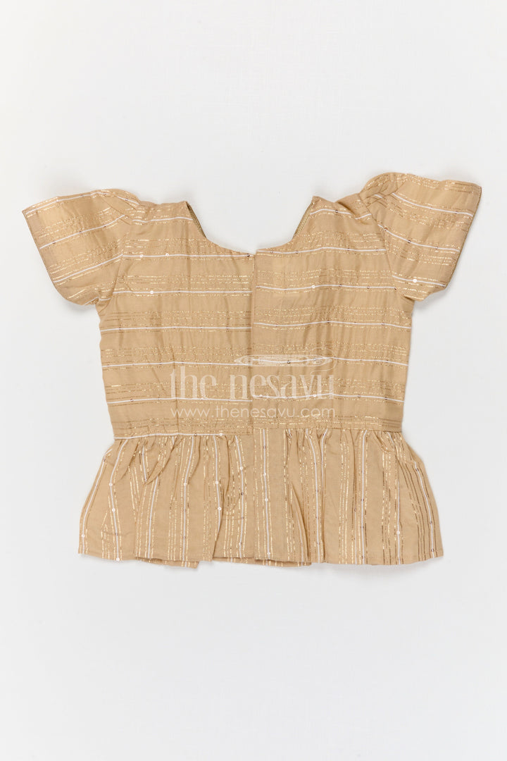 Baby Girl Pattu Pavadai for Weddings and Festive Occasions