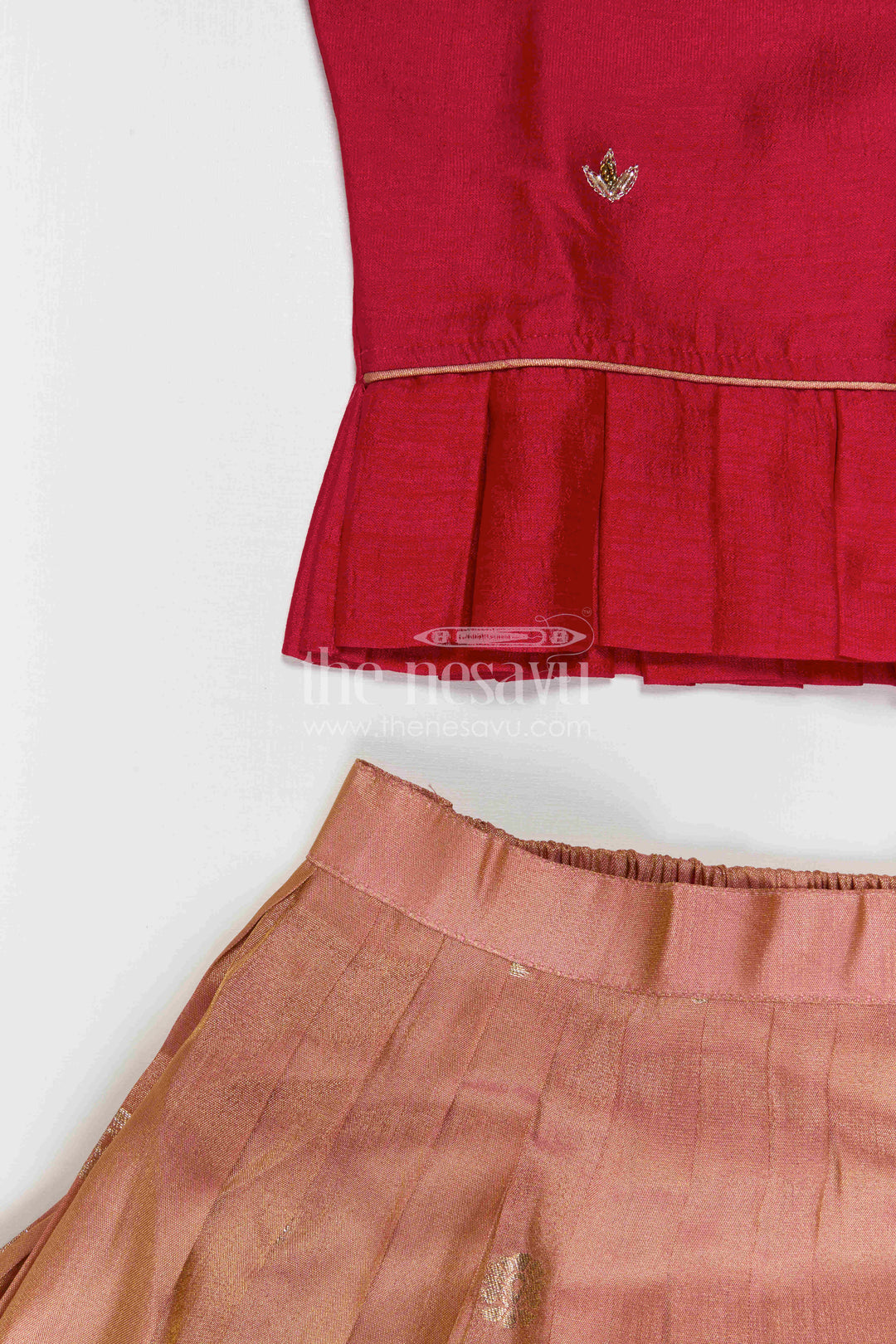 Girls Pattu Pavadai for Festivals and Traditional Occasions
