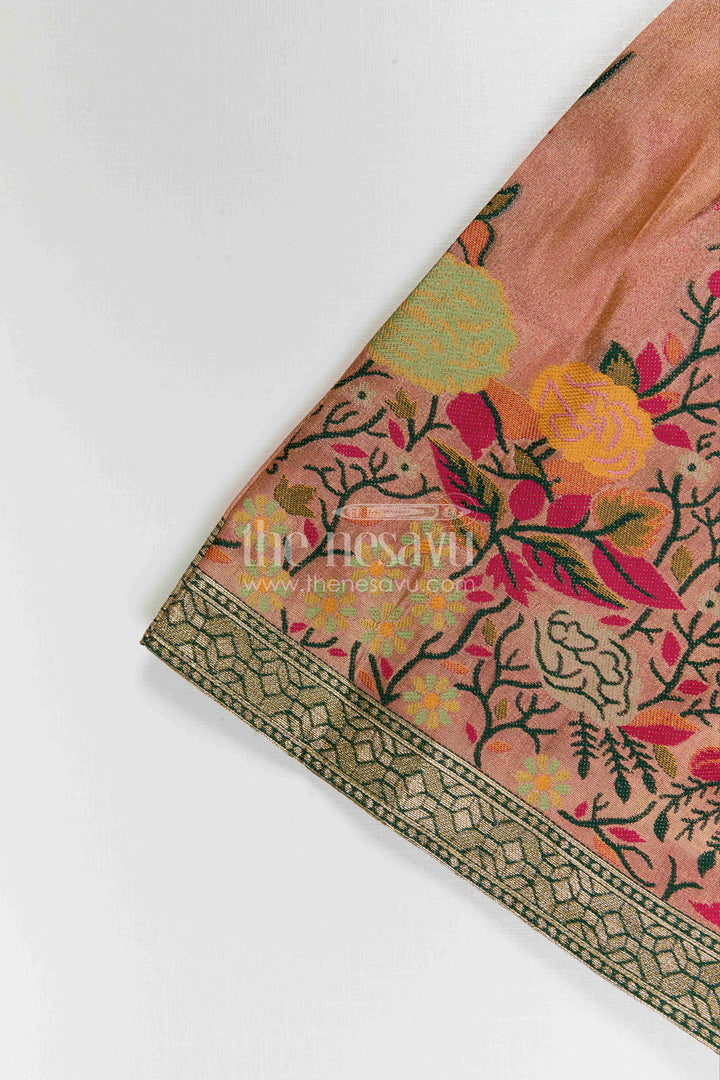 Girls Pattu Pavadai for Festivals and Traditional Occasions