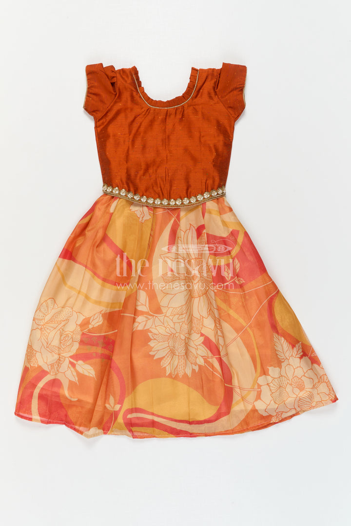 Girls Pattu Pavadai for Traditional Functions and Festive Occasions