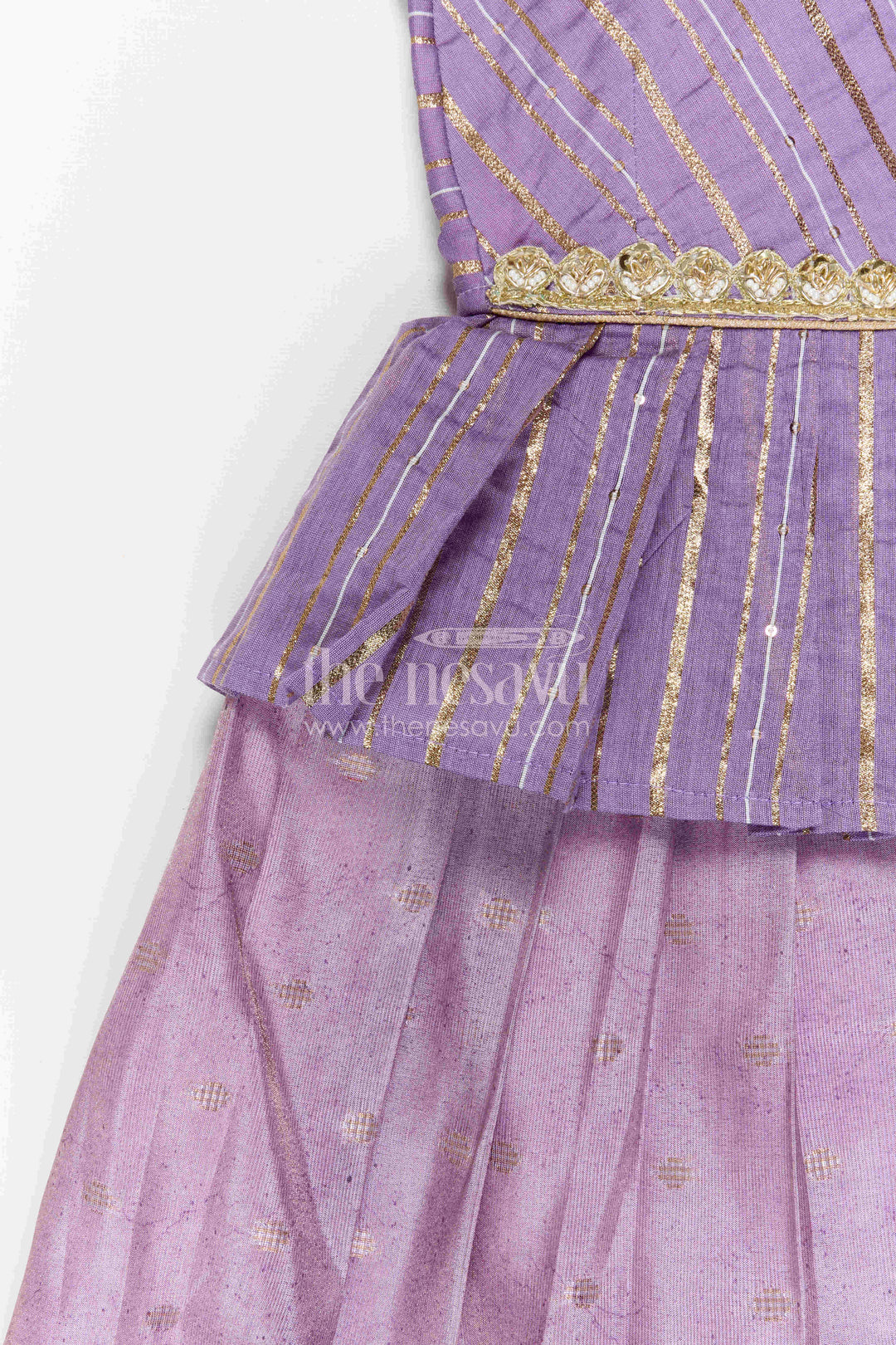 Baby Girl Pattu Pavadai for Festive Occasions and Functions