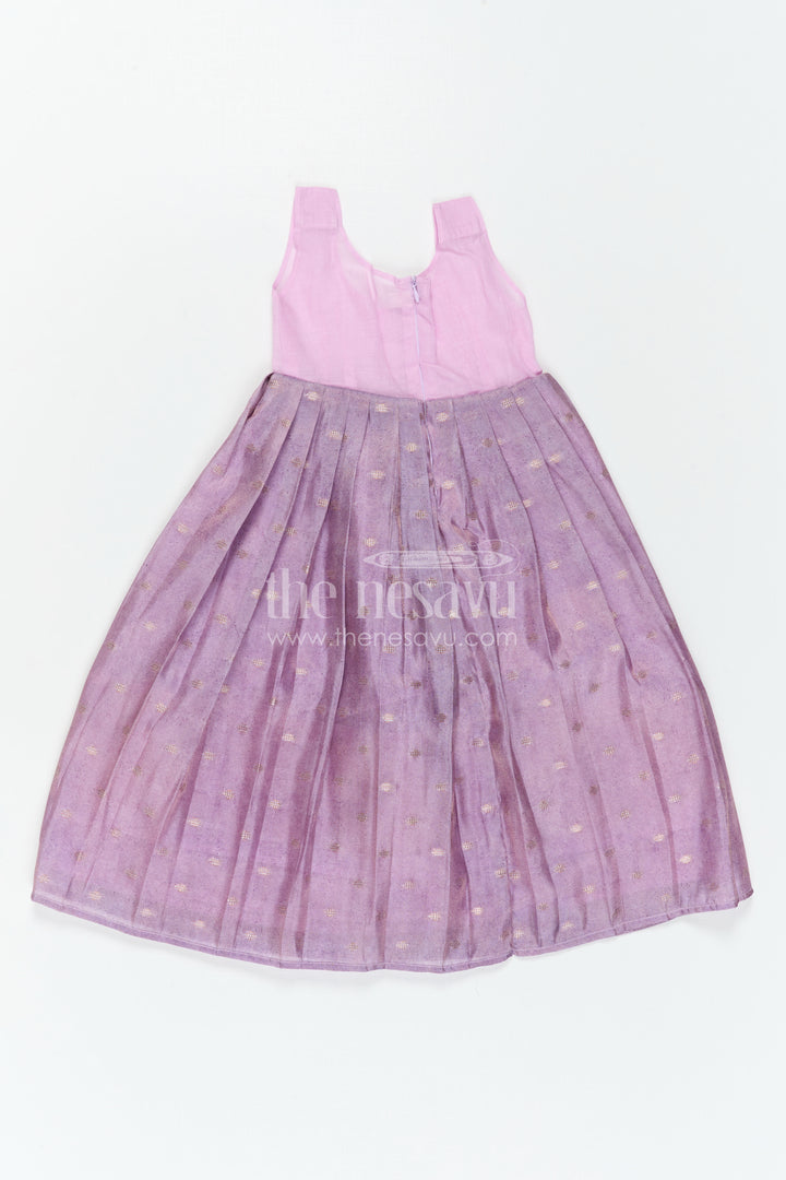 Baby Girl Pattu Pavadai for Festive Occasions and Functions