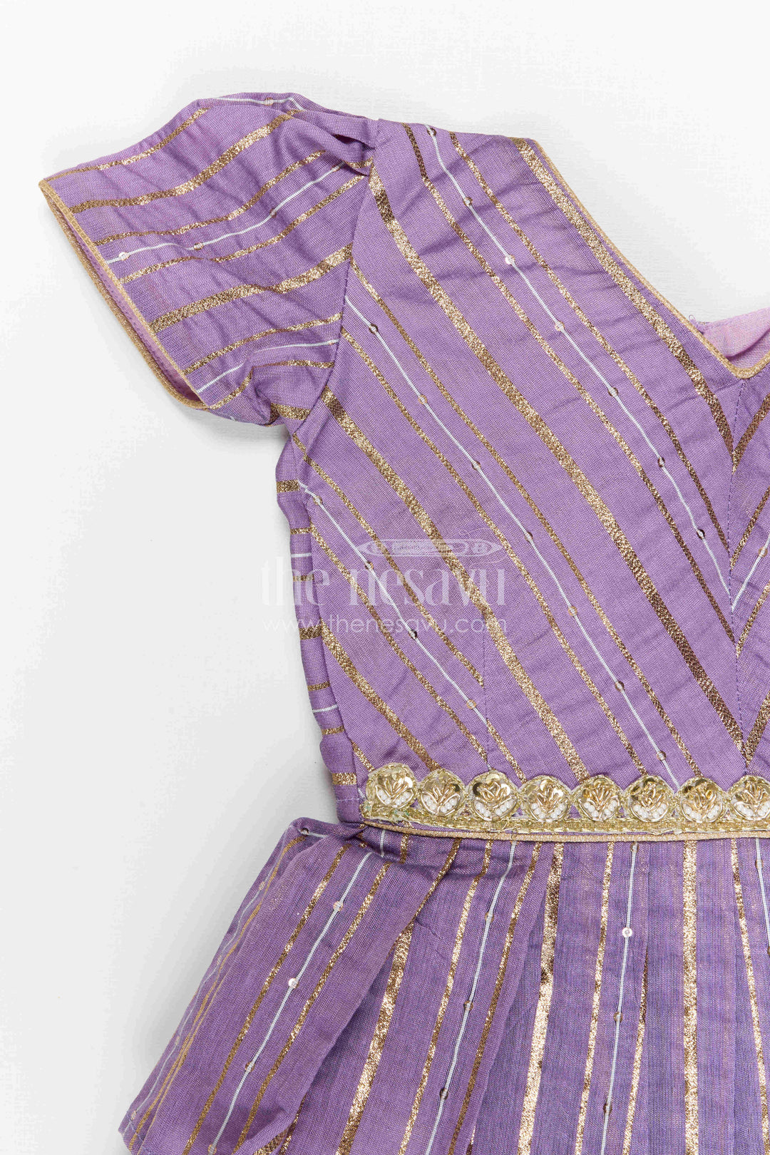 Baby Girl Pattu Pavadai for Festive Occasions and Functions