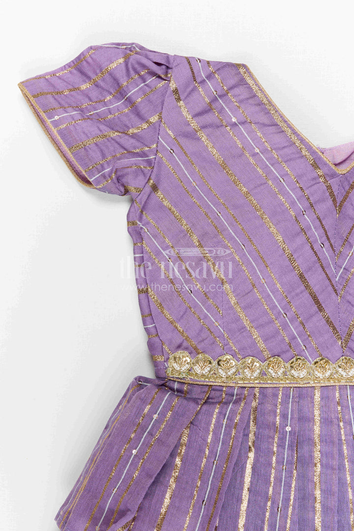 Baby Girl Pattu Pavadai for Festive Occasions and Functions
