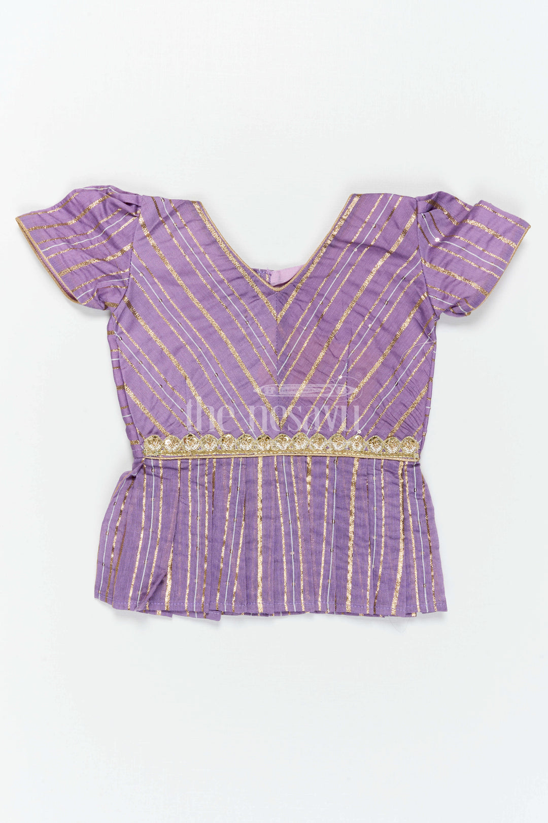 Baby Girl Pattu Pavadai for Festive Occasions and Functions