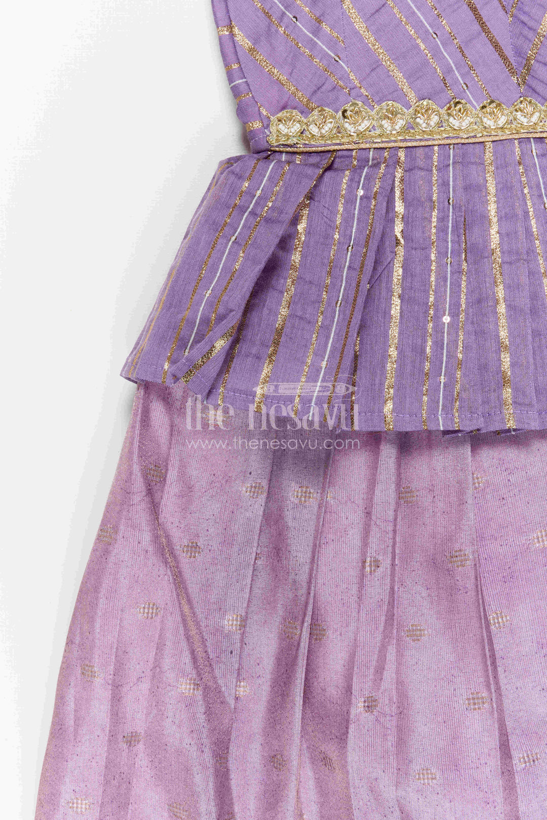 Baby Girl Pattu Pavadai for Festive Occasions and Functions