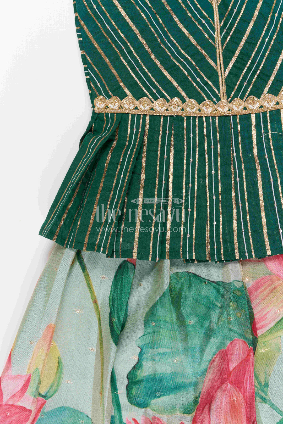 Baby Girl Pattu Pavadai for Festive Wear and Traditional Functions