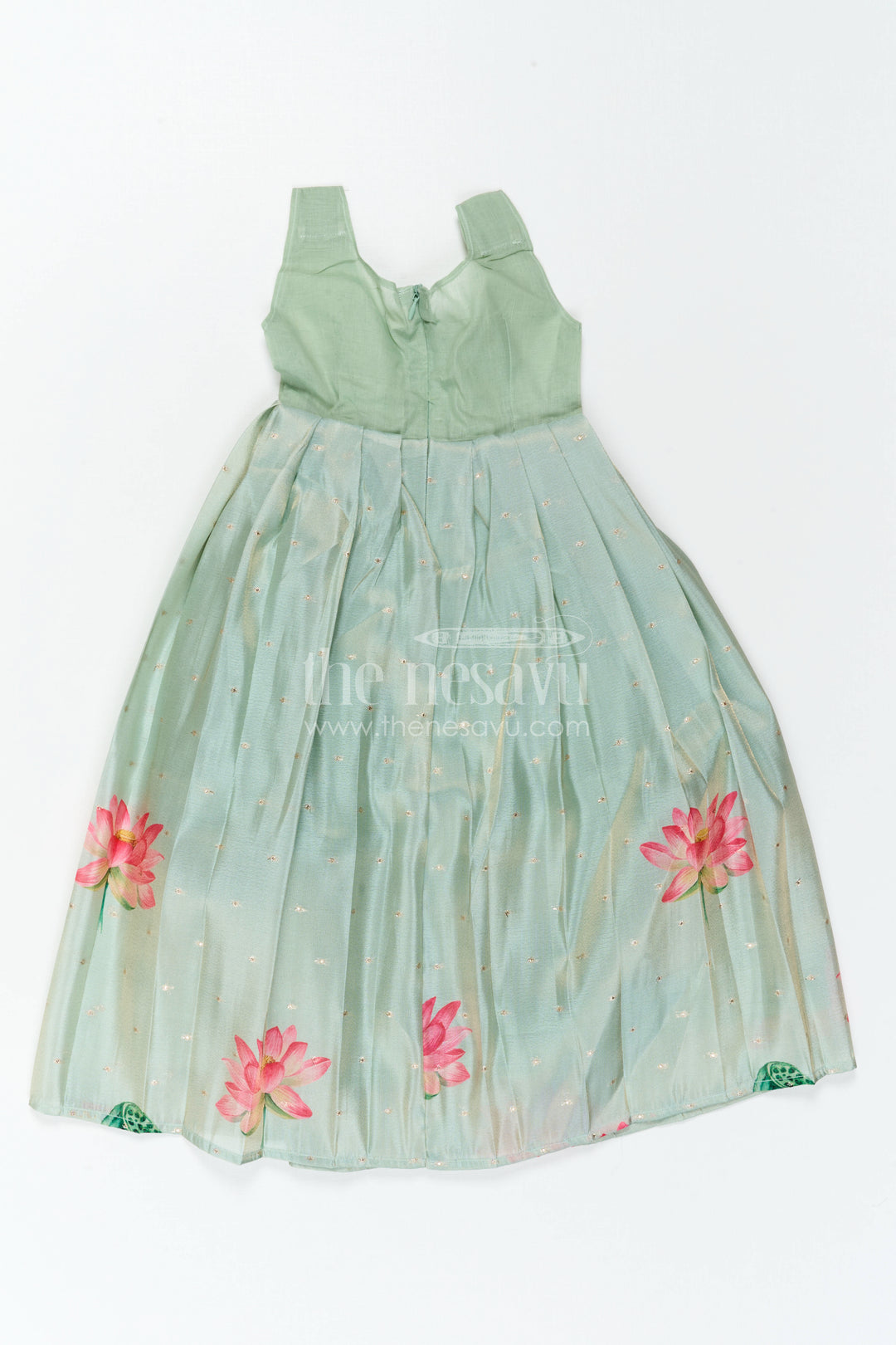 Baby Girl Pattu Pavadai for Small Functions and Festive Dress