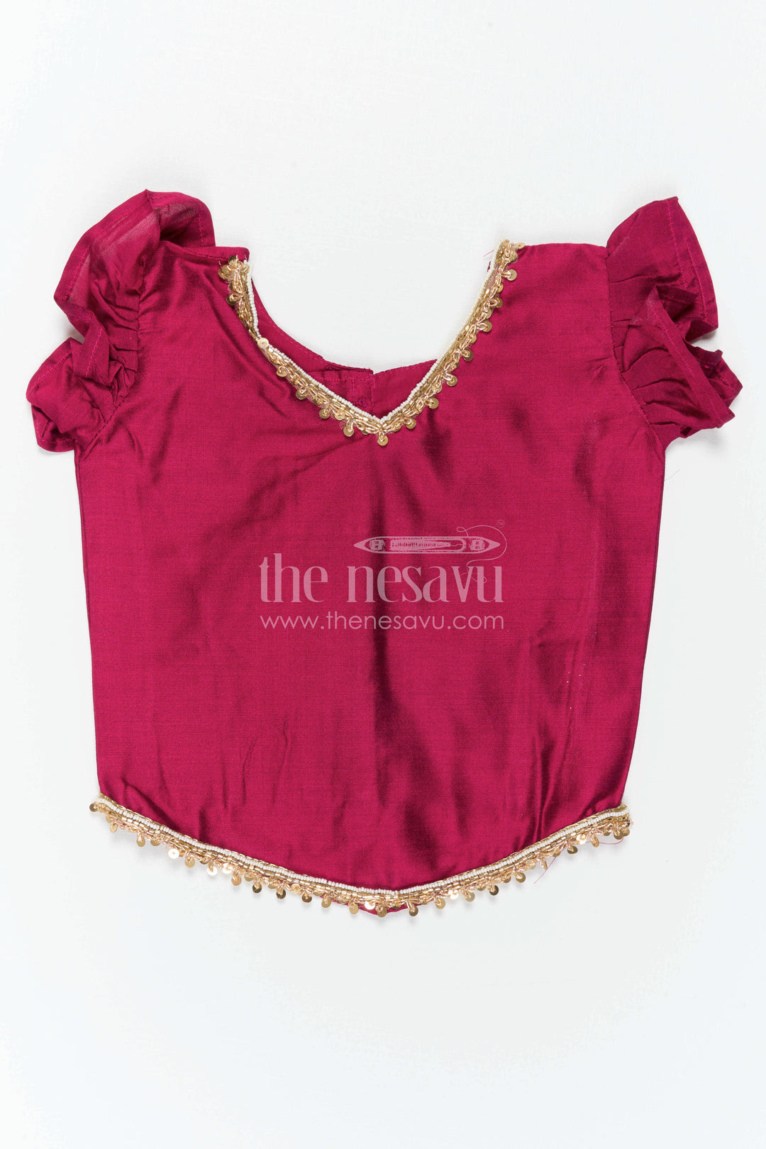 Baby Girl Pattu Pavadai for Festive Occasions and Sangeeth Function