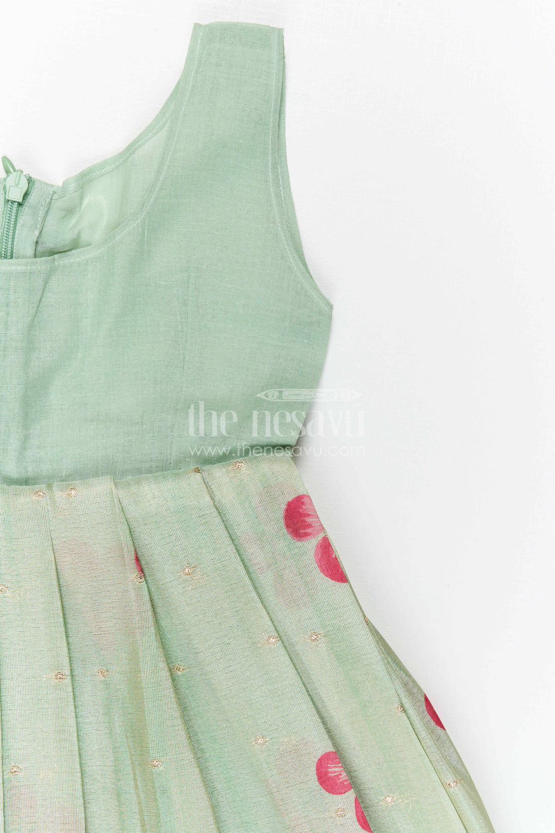 Baby Girl Pattu Pavadai for Small Functions and Festive Wear