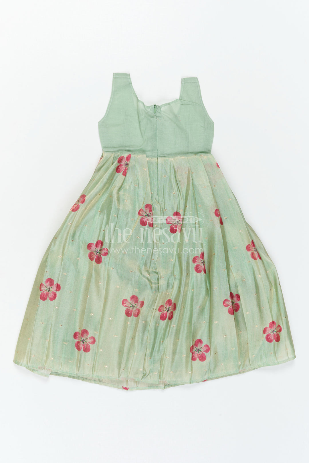 Baby Girl Pattu Pavadai for Small Functions and Festive Wear