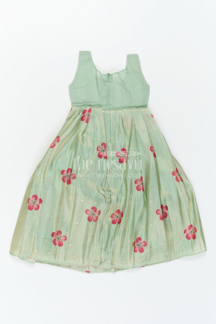 Baby Girl Pattu Pavadai for Small Functions and Festive Wear