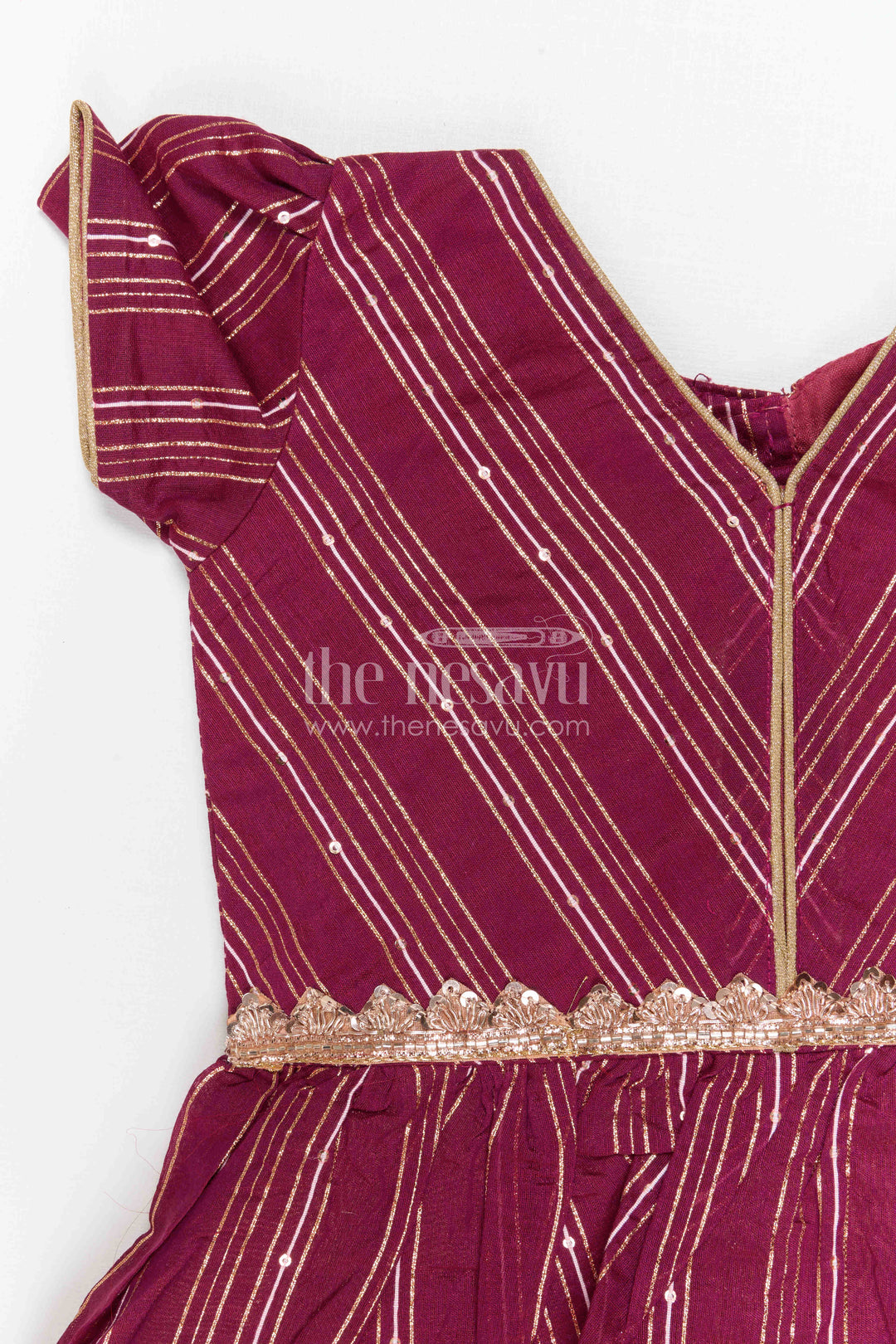 Baby Girl Pattu Pavadai for Traditional Functions and Festivals