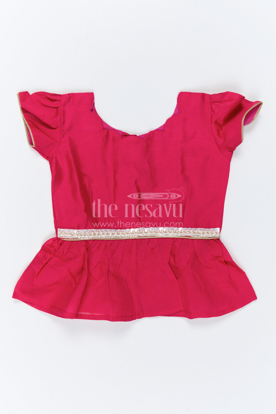 Baby Girl Pattu Pavadai Dress for Festive Family Moments