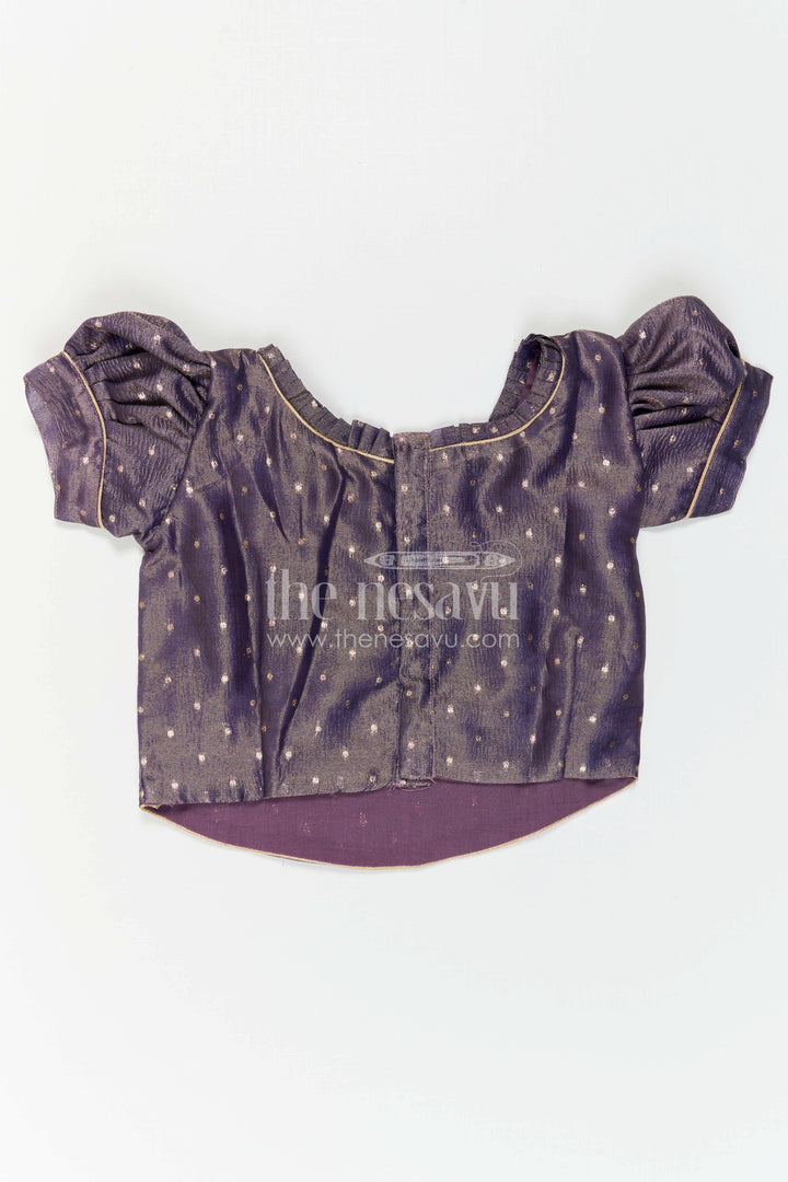 Toddler Girl Pattu Pavadai for Festive Events and Birthdays