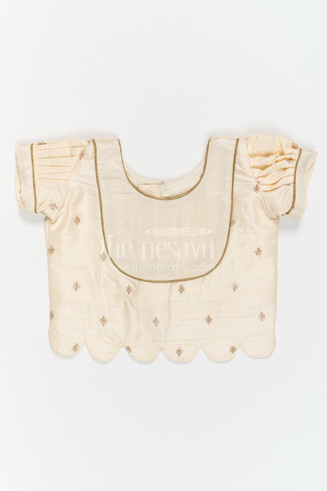 Infant Pattu Pavadai for Naming Ceremony and Temple Visit