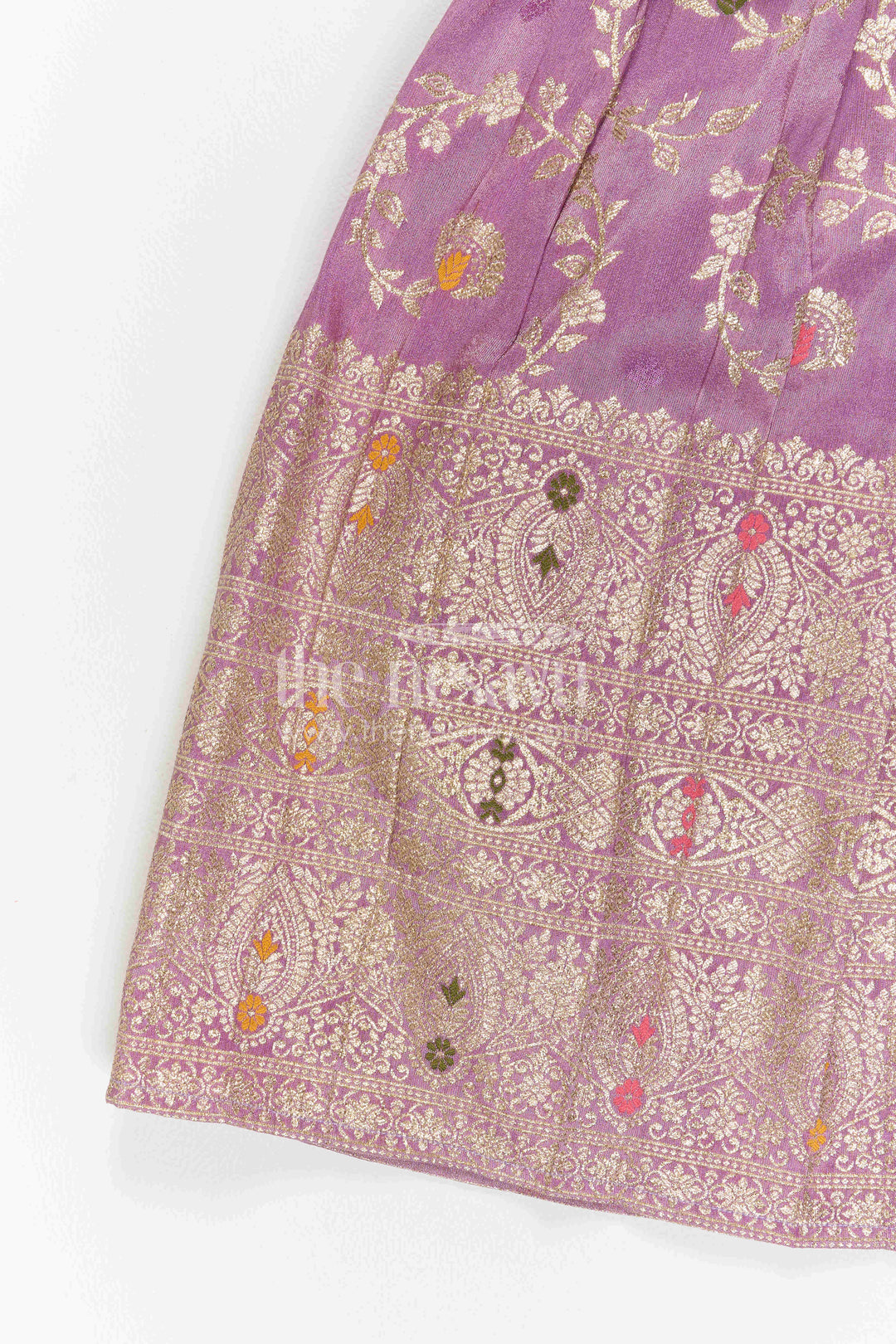 Toddler Girl Pattu Pavadai for Pooja and Ethnic Day