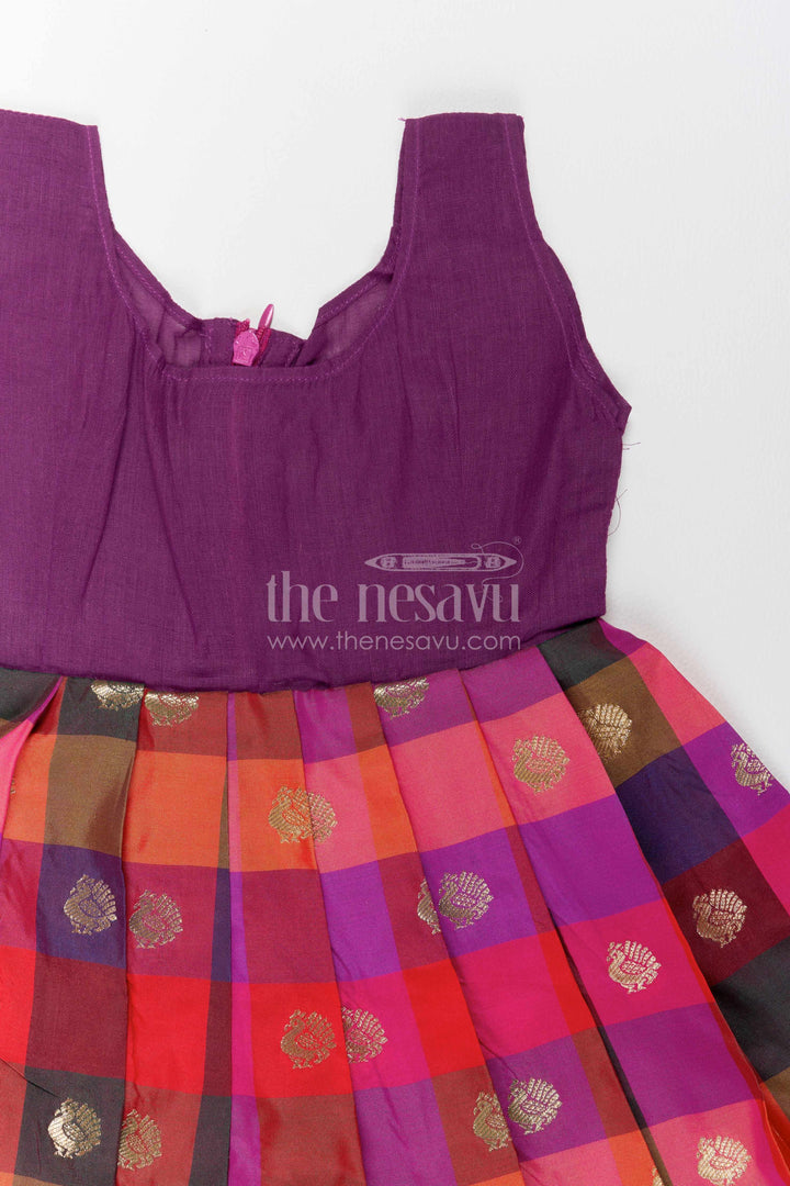Girls Traditional Pavadai Set for Weddings and Family Functions